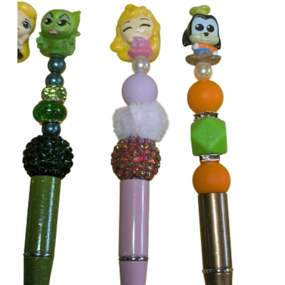 Handcrafted Disney Doorable Character Pens Buyers Choice NEW Orange - Picture 4 of 4